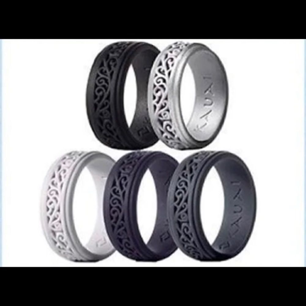 Silicone Wedding Rings for Men Timeless Elegance Ring Collection.